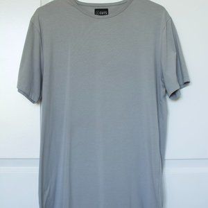 CUTS Grey Split Hem